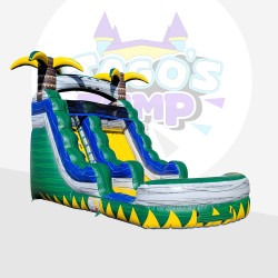 Green Water Slide  15’H